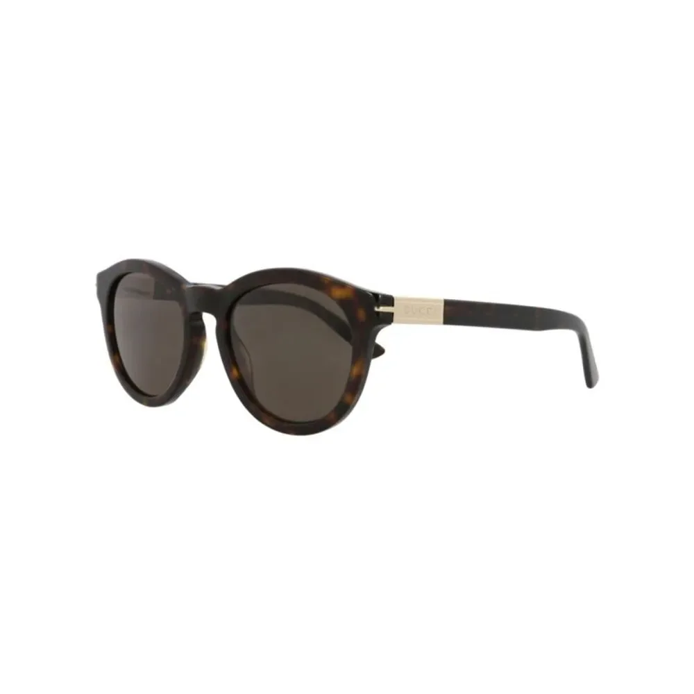 Gucci Round-Frame Recycled Acetate Sunglasses Multi Mens